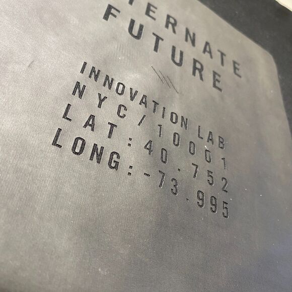 H&M "Alternate Future" Black Crewneck Pullover Sweatshirt! Tech Goth Sz M - Picture 9 of 16